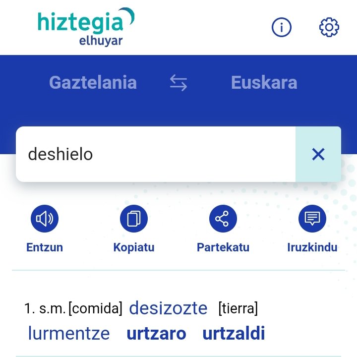 akaziaga's tweet photo. ❌ Antartikako desizoztea...
✅ Antartikako urtzaldia...
#EuskaraOneanHobe
#Lexikoa / @Gaztezulo
@ElhuyarHizk / @plazaberri https://t.co/FGs5JZT67x
