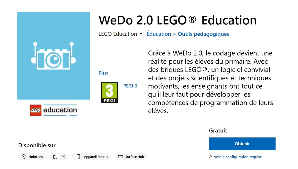 CleverBrick's tweet photo. Voici le lien pour obtenir gratuitement l’application #LegoWeDo 2.0 de #LegoEducation
https://t.co/oxN4vwRuwe
#LaBriqueIntelligente #coding #Robotics #LegoMindstorms #LegoAlsace @Canope_38 #actionseducatives #programmation #innovation https://t.co/qX1gcKozDn