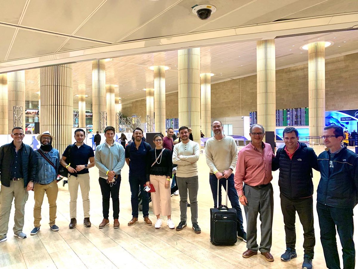 CITECec's tweet photo. 🇮🇱 🚀 Llegamos a Israel!! Junto con más de 40 líderes y 50 emprendedores de todos los sectores del Ecuador, somos parte del #InnovaUp programa de Inmersión Ecuador-Israel 🚀 liderado por @aeiecuador  trabajando juntos por un Ecuador #Tech e #Innovador https://t.co/y69vN8kxgh