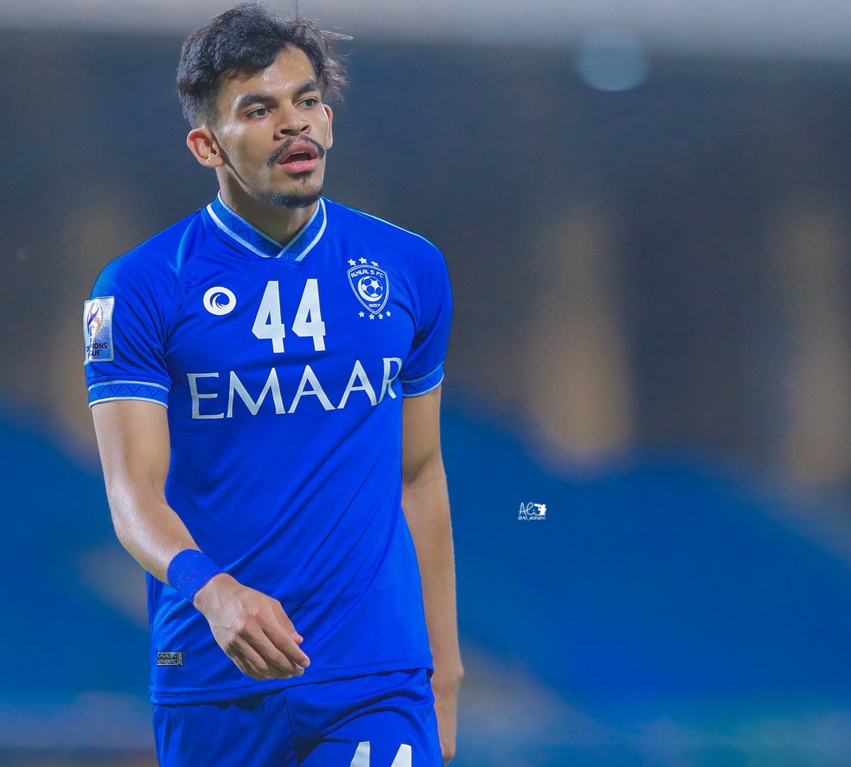 'سعد الناصر' يضيف الهدف الثاني لشباب #الهلال .. و يخلط 😂💙.