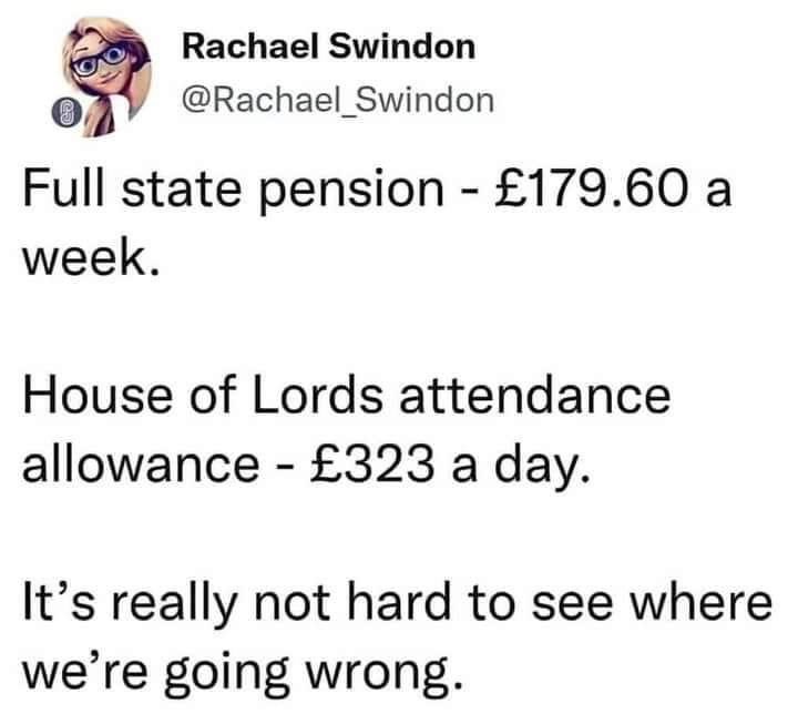 BenjaminBMLane's tweet photo. And this is exactly why we’re in the situation we’re in!!  Cost of living crisis, people with this sort of money don’t even know what a money crisis is!😔 #Timeforchange #CostOfLivingCrisis https://t.co/imbV3aZSCS
