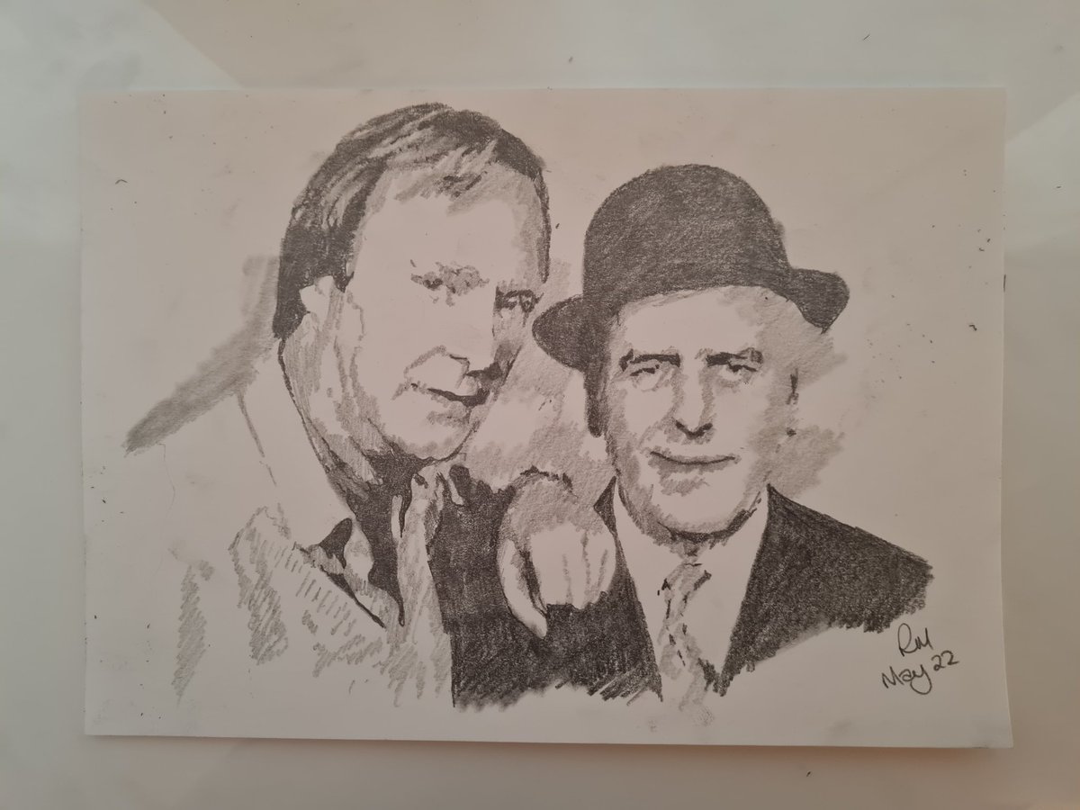 Ruddy_Muddy's tweet photo. Had to be done. I loved Minder. RIP Dennis Waterman. #RIPDennisWaterman #Minder https://t.co/B1RORmLDWD