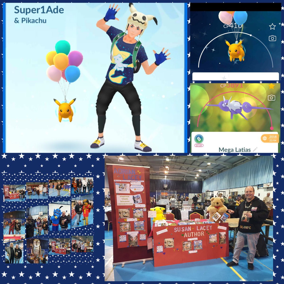 al4wfc's tweet photo. Thought You'd All Love To See My Shiny Balloon Pikachu , Mega Latias & The Highlights From Yesterday's Fabulously Amazingly Successful @Covconuk ππ
I Hope You Have All Had A Lovely Weekend. ππ
@MaggiesCentres #Covcon #CoventryComicCon #ComicCon #PokemonGo https://t.co/Bwj9n1ZUGn