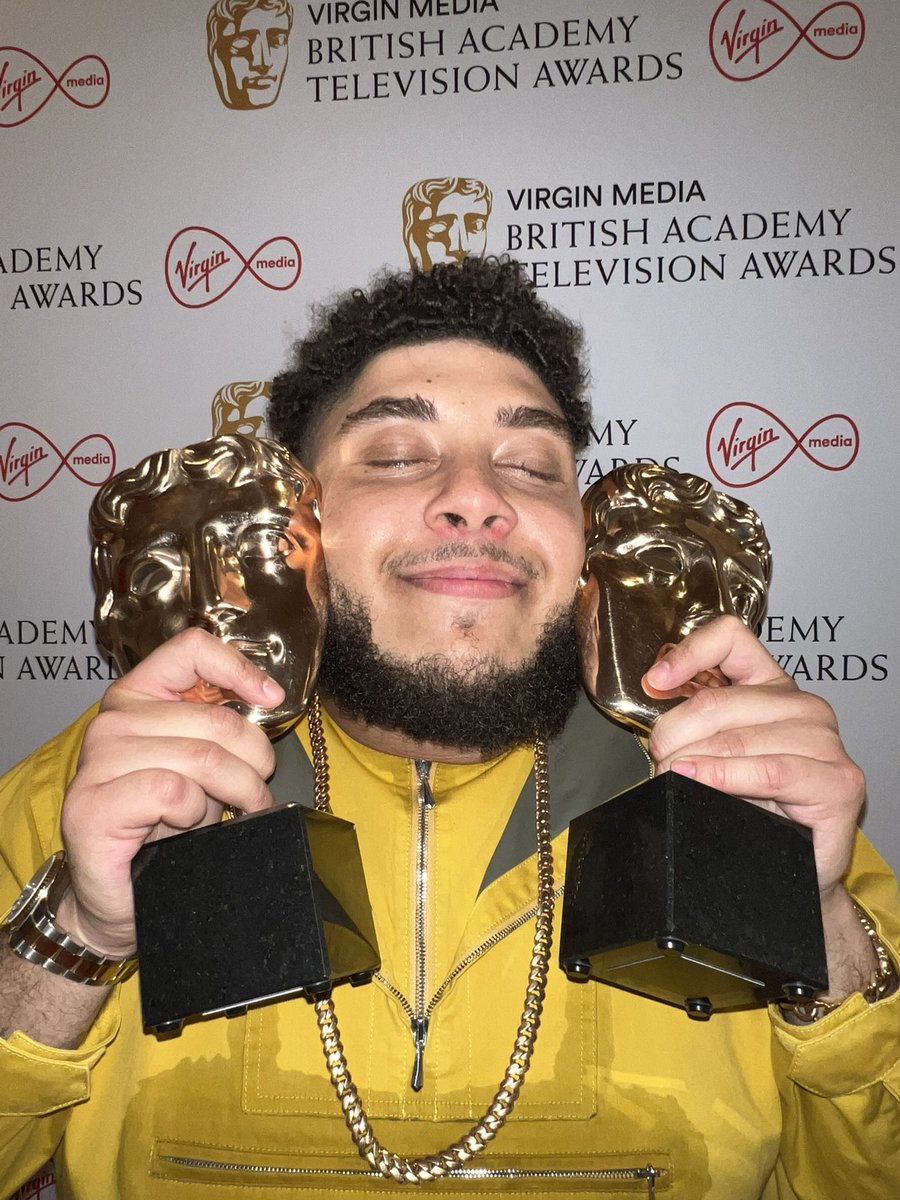 ItsBigZuu's tweet photo. DOUBLE BAFTA WINNER BIG ZUU https://t.co/aij44NqXrV