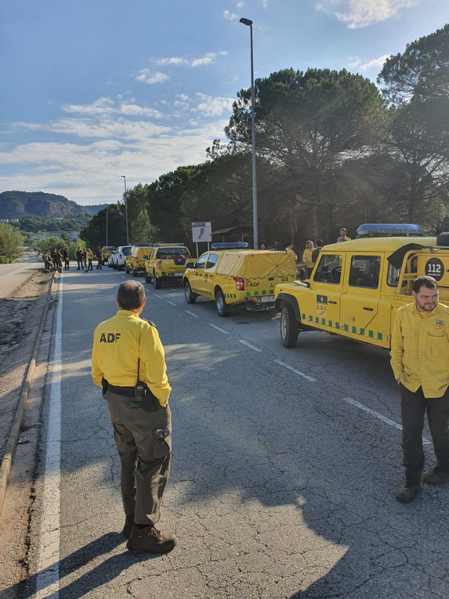 Potarojo's tweet photo. Avui, formació pràctica de 2 aspirants de l'@adf179 al carnet groc a Vacarisses abans de fer el curs al ISPC @sfadfcat @fedADFVOcc 
Gràcies a tot el personal implicat en la formació continuada. https://t.co/9K9X5AxEKG