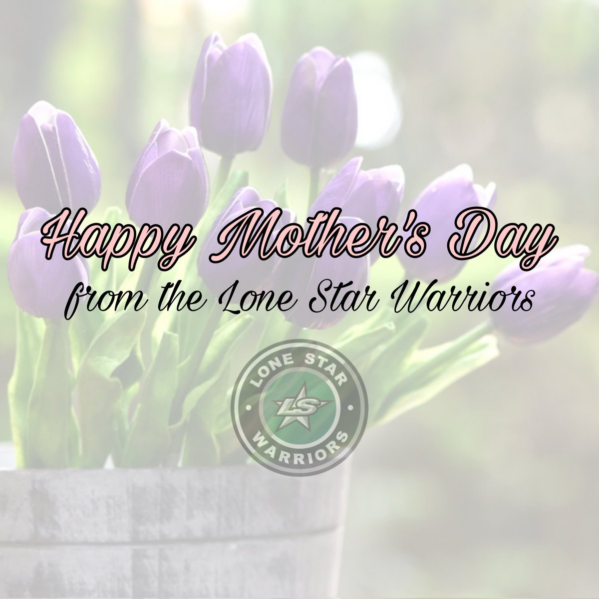 LS_Warriors's tweet photo. They gave us life, they gave us direction and they gave us unconditional love. Happy Mother's Day from the Lone Star Warriors! π
#LSW | #GreenBucketGuys https://t.co/YKueVBUEm8
