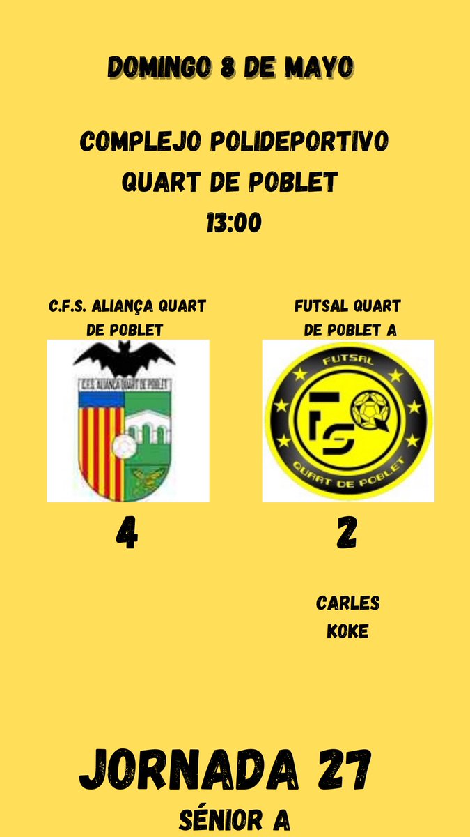 FS Quart de Poblet tweet media