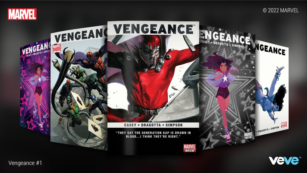veve_official's tweet photo. The First appearance of #AmericaChavez!

@Marvel’s Vengeance #1 features VeVe-Exclusive Rare &amp; Ultra Rare covers by @nicolettabaldar. Drops Tue, 10 May at 8AM PT in blind box format.

#MARVELxVeVe https://t.co/pwzZGZApoe