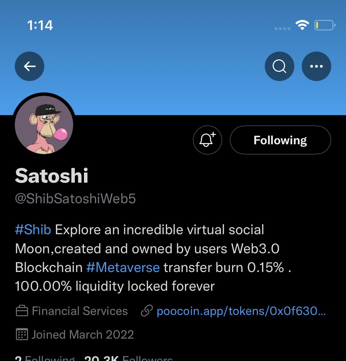 JudeMecham's tweet photo. @ShibSatoshiWeb5 Love what you do by some amazing chance I win this would be a big blessing for my wallet thank you 0x8426dfdc5Ed19f3E62c3e256e897273047CE26Dd https://t.co/Ay9xmT3QvD