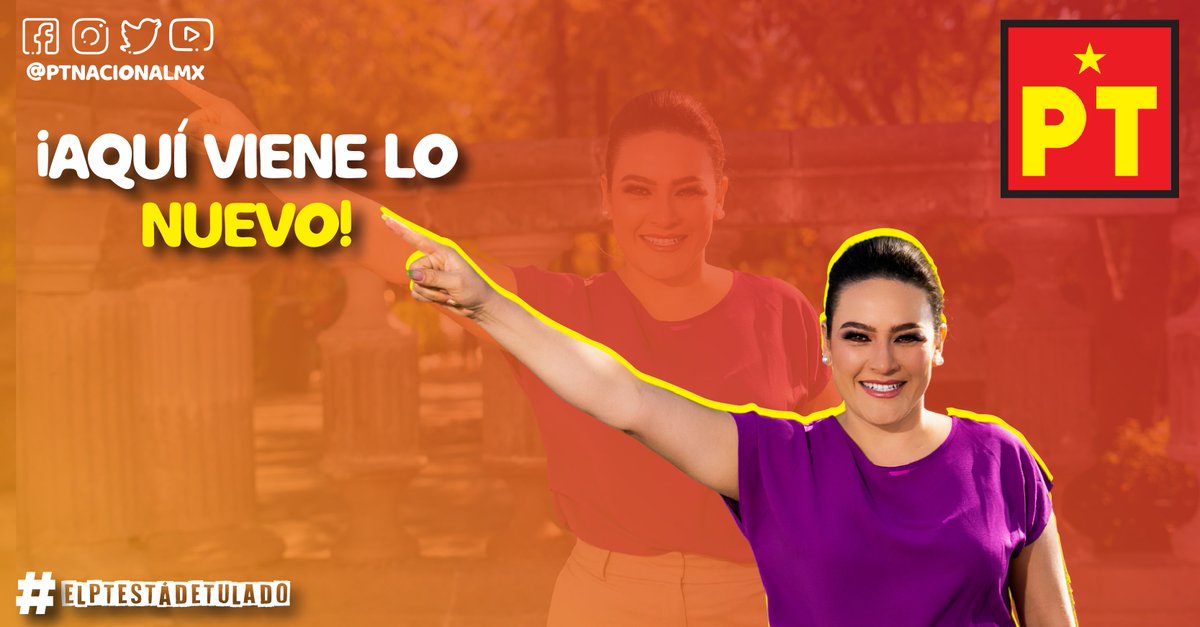 PTags01's tweet photo. Y tú ¿Ya estás listo para lo nuevo que se viene para Aguascalientes?
#AquíVieneLoNuevo #SeVienenTiemposMejores
#ElPTEstáDeTuLado #PTAguascalientes #PT https://t.co/ac0oNF7C3d