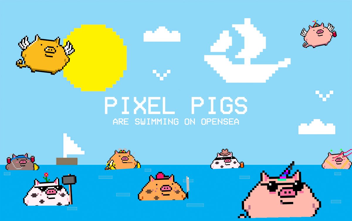 Pixel Pigs 🐷 $OINK tweet media