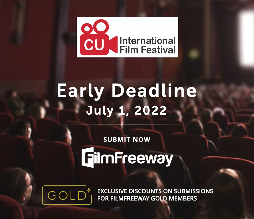 Submissions are now open! Submit your film before July 1, 2022 to receive a special discount. Link in bio

#independentfilm #studentfilmmaking #filmfestival
