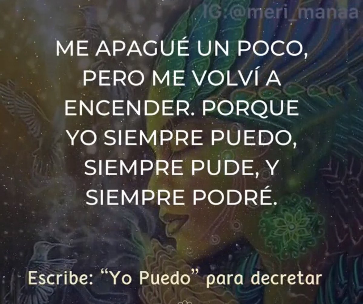 Sololuz5's tweet photo. YO PUEDO ! https://t.co/AGBjvW6YE9