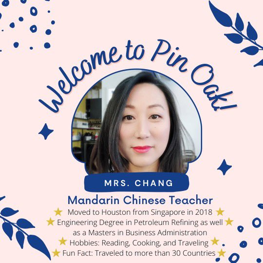 HISD_EAS_EDI's tweet photo. I’m excited to announce that #MrsChang, #MsKundert, and #MrNeal will join the Charger family for the @pinoakms 2022-23 school year. #WeArePinOak https://t.co/mHflL2xJ9I