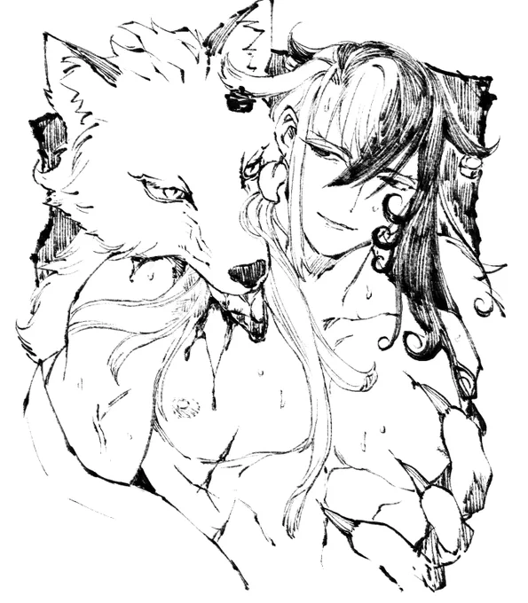 #イマ狐晴道話
再掲3枚(⚠R18要素の絵はポイピクでの公開)
https://t.co/LoBYyS1Naw 