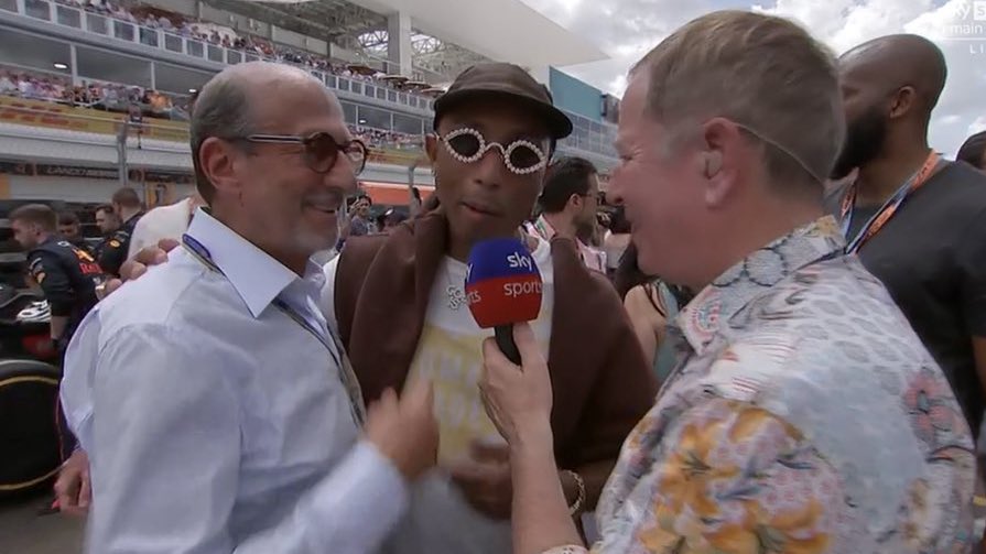 ODDSbible's tweet photo. Martin Brundle in the Multiverse of Madness #MiamiGP https://t.co/LKKCZs3Dm0