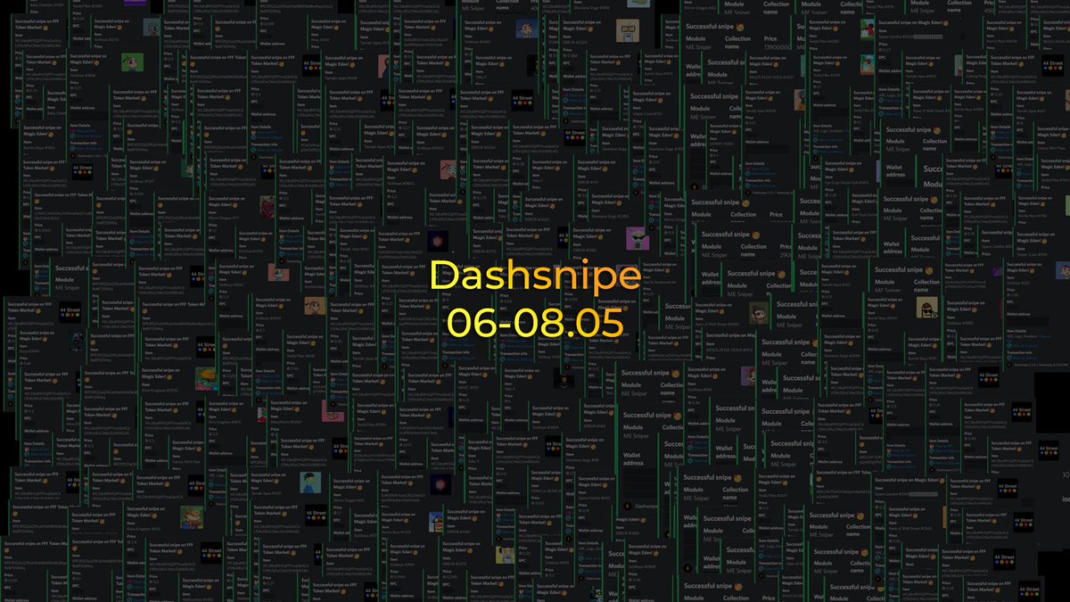 Dashsnipe ⚡ tweet media