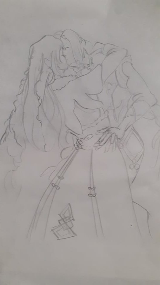 Jackdraws18's tweet photo. shenjin wip https://t.co/7tYsBSBh7u