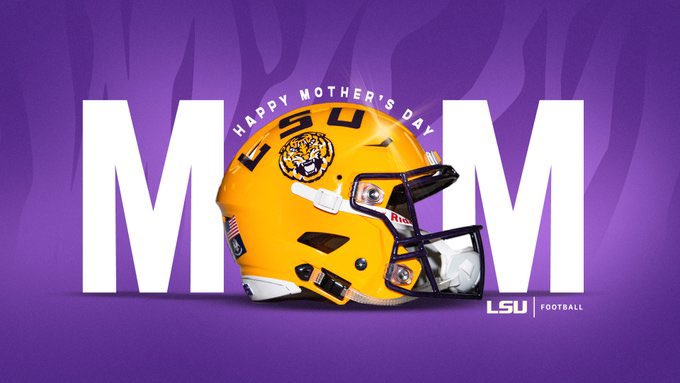 Happy Mother’s Day to all the ladies that made us love purple and live gold!!!!