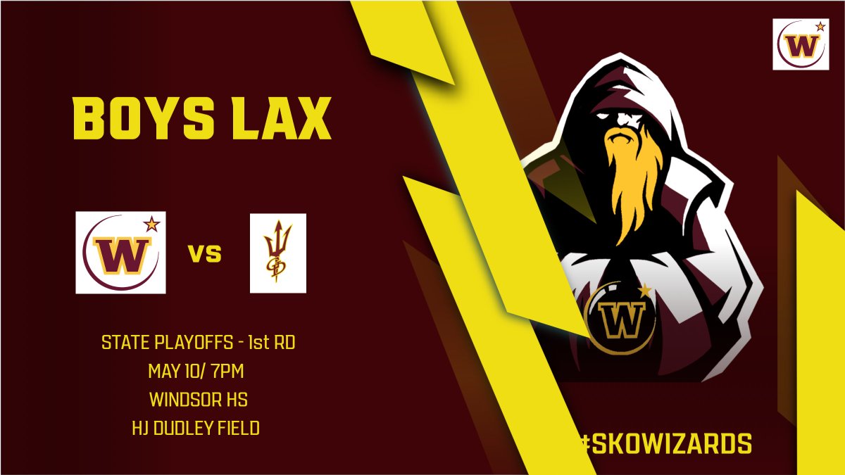 Wiz_rdAD's tweet photo. Come support the BLAX team as they open the postseason  at home vs Golden. 700pm start on Tue 5/10. Let’s go boys! @wizardprincipal  @chsaa @gtribsports @coloradoanspts #skowizards #inspiRE4 https://t.co/tHlsWdhfnD