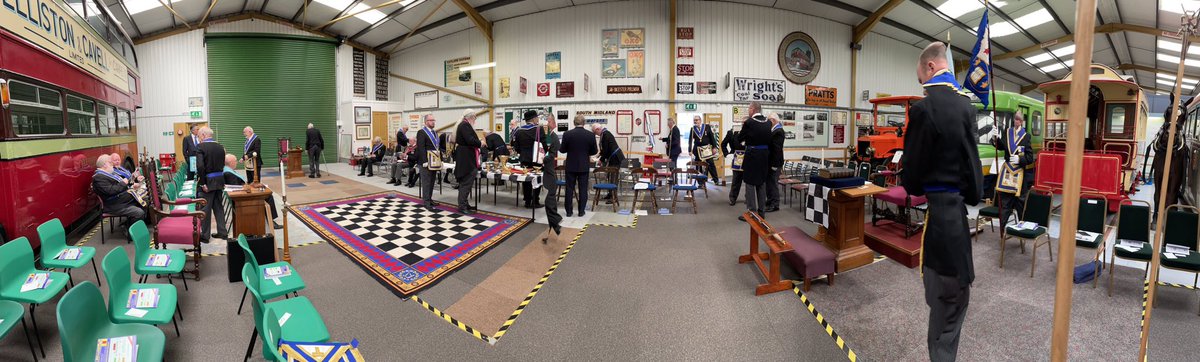 3 of our W.Bros + our WM enjoyed a Fabulous day in Oxford yesterday for the consecration of <a href="/MasonicMotors/">Sir William Morris Lodge No. 10003</a> as the 10,003rd lodge under the banner of <a href="/UGLE_GrandLodge/">United Grand Lodge of England</a>. Ceremony was held at Oxford Bus Museum and had some great craft done by the PGM and team! #congrats #Freemasonry