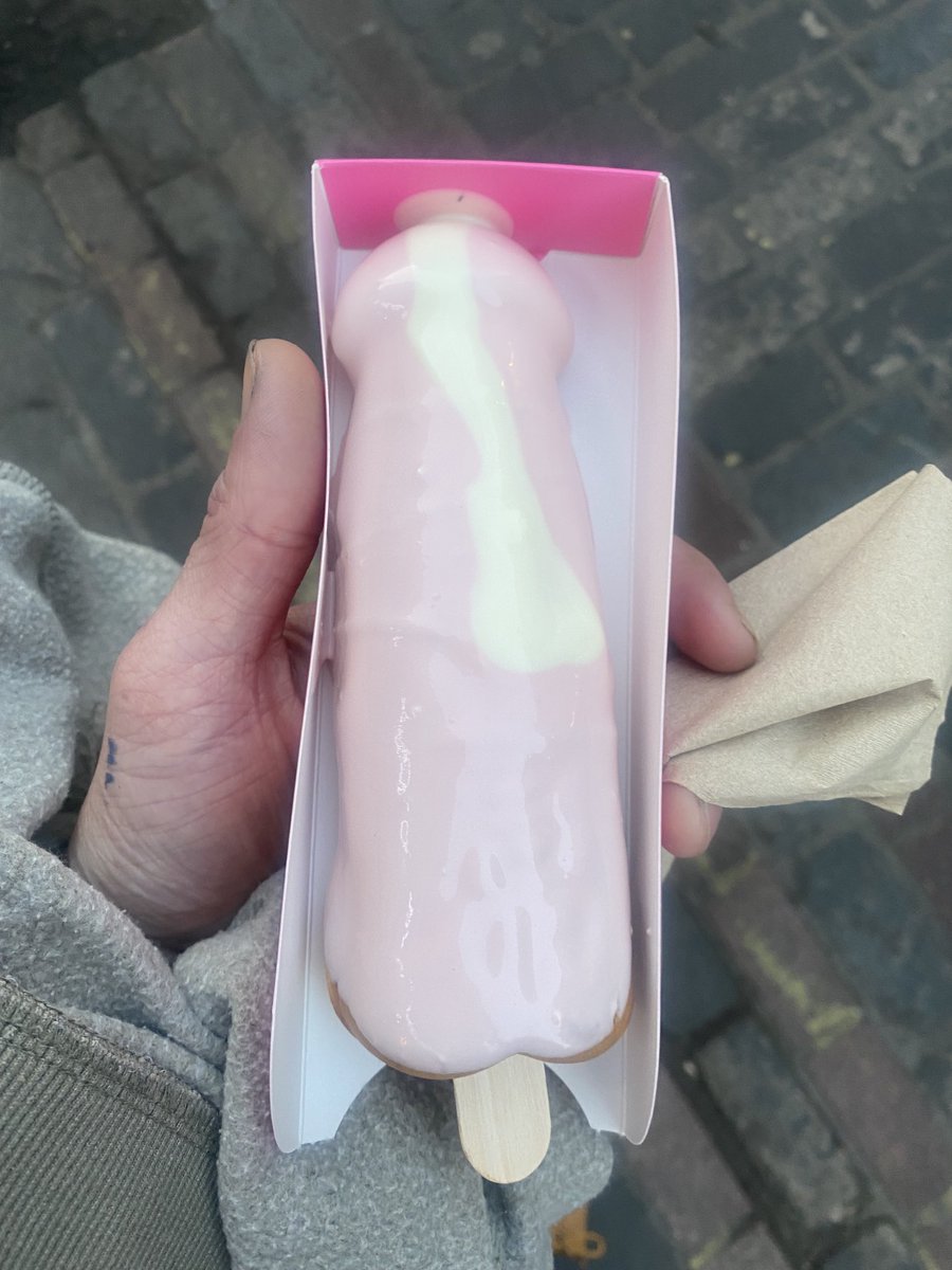 A cock waffle from The Cockery