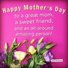 BHS would like wish a happy Mother’s Day to all our staff, parents, and community members.