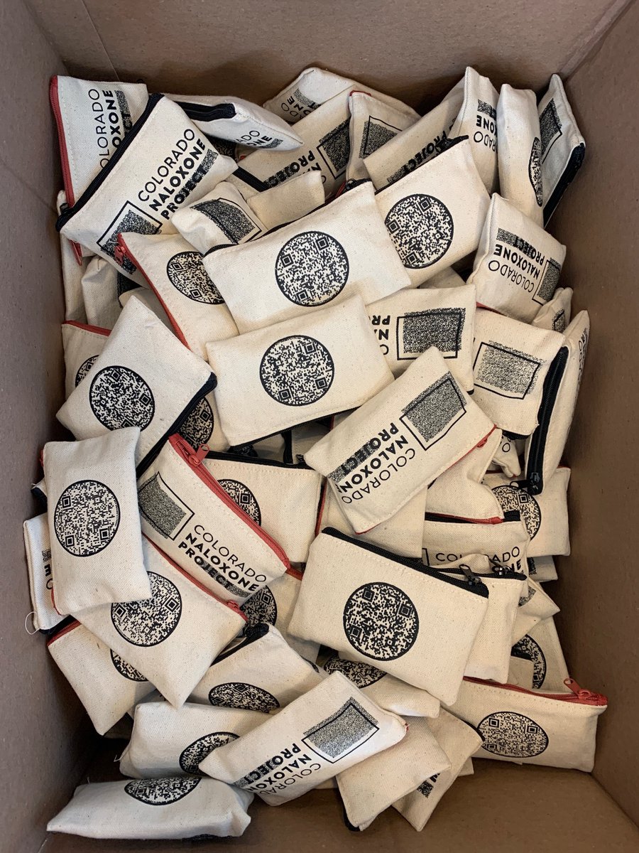LiveBeyondDope's tweet photo. Thank you #ColoradoNaloxoneProject for the generous donation of intramuscular naloxone to our Denver chapter! 🖤⁣

#beyonddope #naloxone #harmreduction #denver https://t.co/EhcVLhps7K