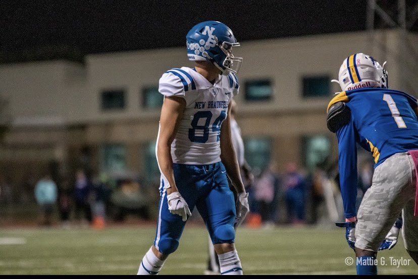 I’m very excited to announce that I am committing to play football with <a href="/TLU_Football/">TLU Football</a> at the next level! @Coach_Tingle <a href="/NealLahue/">Coach Neal LaHue</a> <a href="/NBUnicornFB/">NB Unicorn Football</a> <a href="/NBISDAthletics/">NBUnicornAthletics</a>