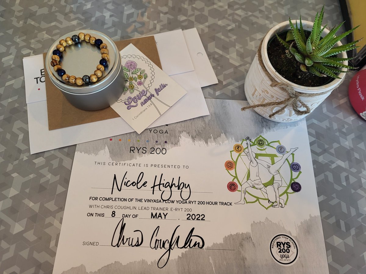 NHighby's tweet photo. The journey has been amazing! I can't wait to see what the future holds! #yogateachertraining #dowhatyoulove https://t.co/JF7Jd7wrOA