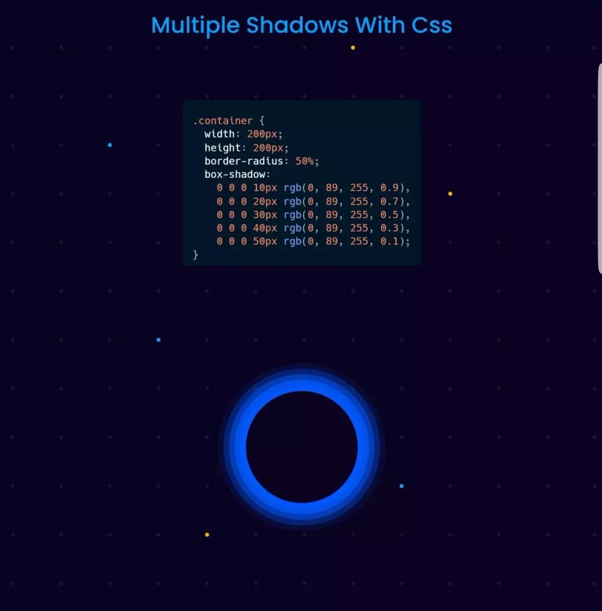1010_code's tweet image. I love this shadow