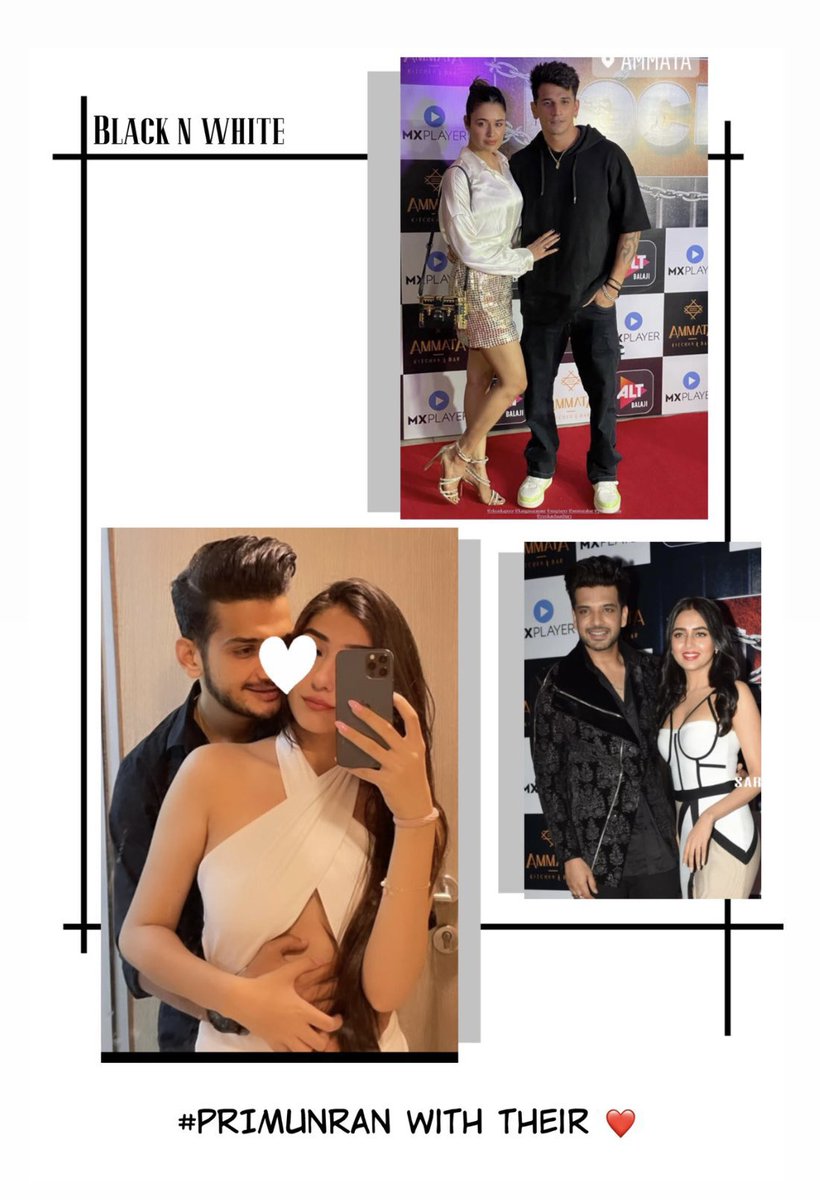 AliHamz05924501's tweet photo. The best picture broke the internet today 🥵😍🔥 Ma’sha’allah #KaranKundraa #TejasswiParakash #MunawarFaruqui #munza #PrinceNarula #MunawarFaruqi #LockUpp #KKundraSquad #TejRan #primunran https://t.co/akFBCqY70V