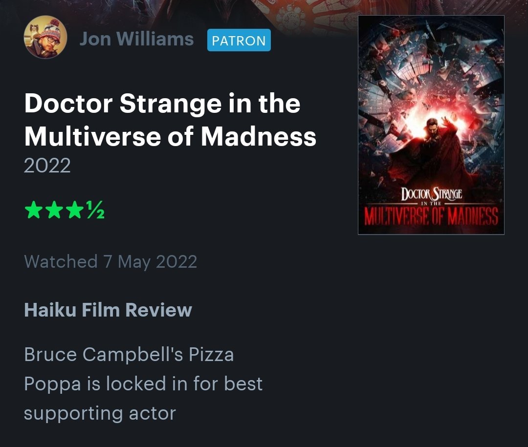 JonWhuman's tweet photo. @letterboxd https://t.co/Ct4FX00nF5 https://t.co/dC53A3fGZs