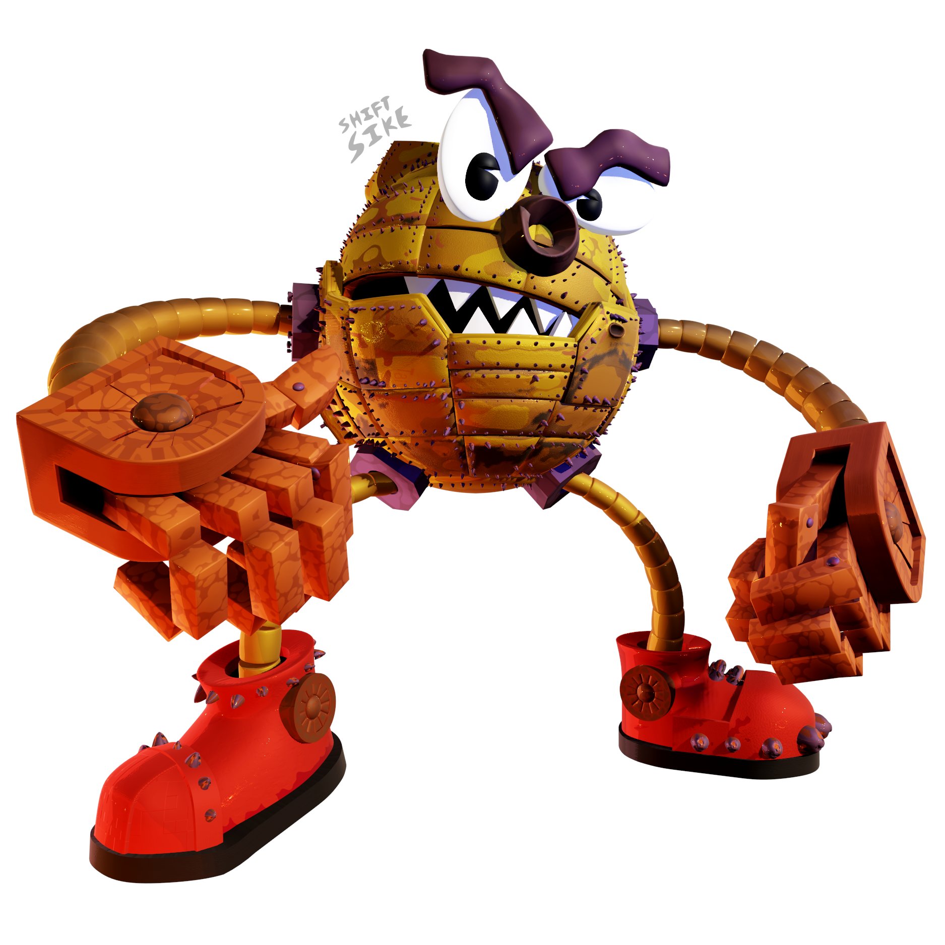 Pac Man World Toc Man