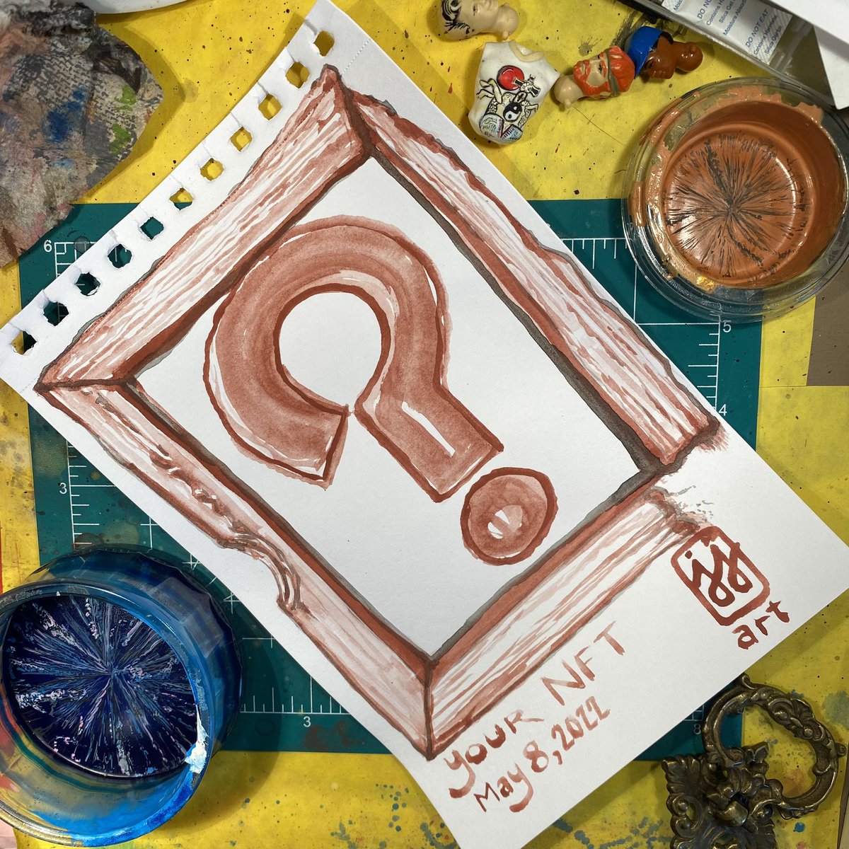 jjpallister's tweet image. What better way to celebrate my birthday than with a giveaway!? Your NFT, I sketch/draw/paint &amp;amp; send to you. A small token to say thank you to the community.  Just Like (share and comment if you want), I’ll pick a winner Tuesday May 10th, around noon EST #NFTGiveaway #kindof