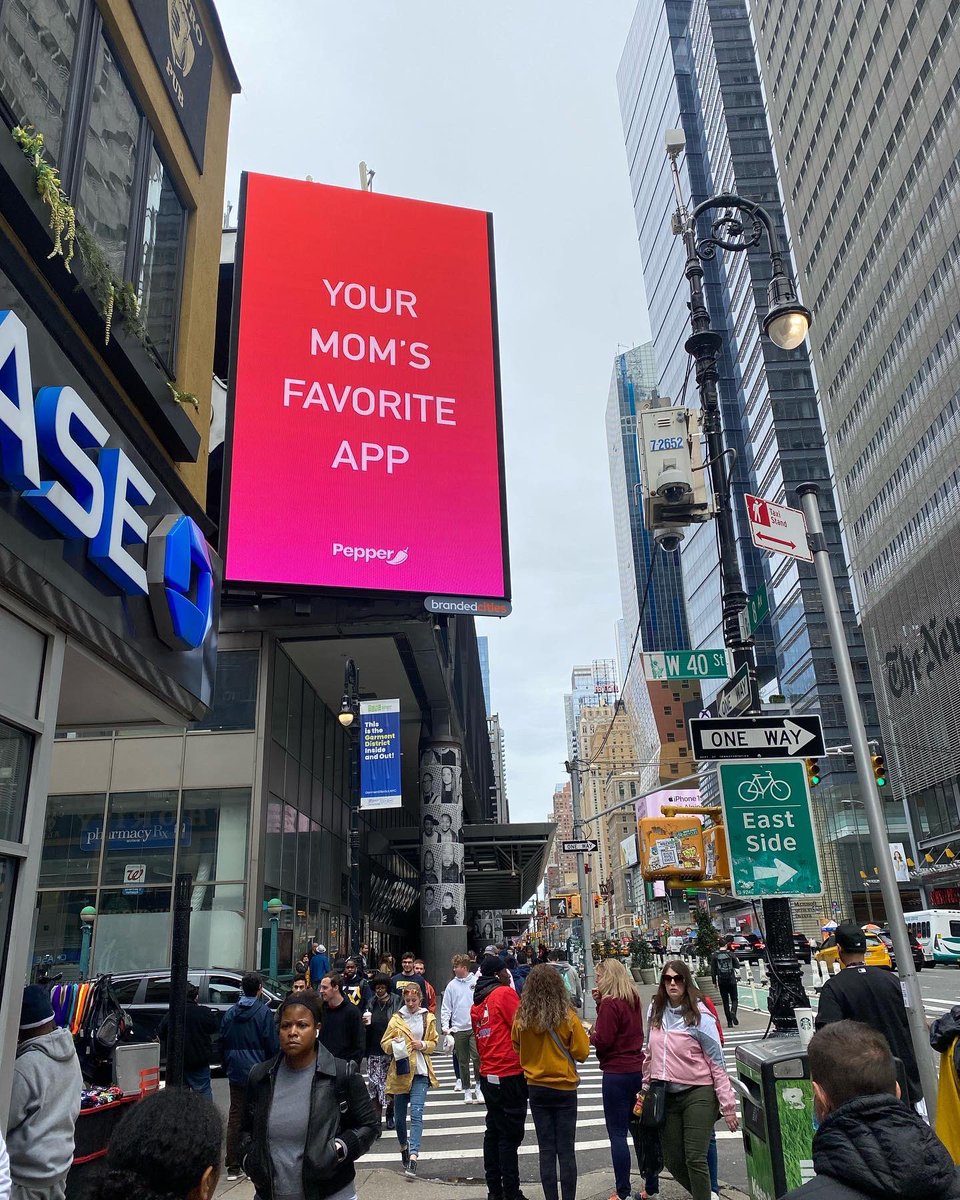 A+ OOH creative strategy here from my friends at <a href="/peppertheapp/">Pepper 🌶</a> 🔥