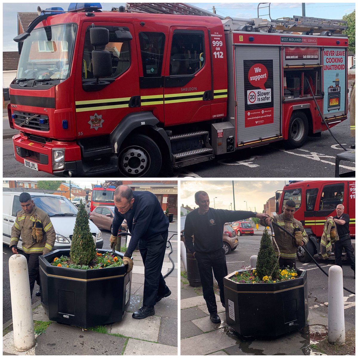 Thank you so much to Sheldon Fire Service for coming to our rescue today - great community support and really appreciated.