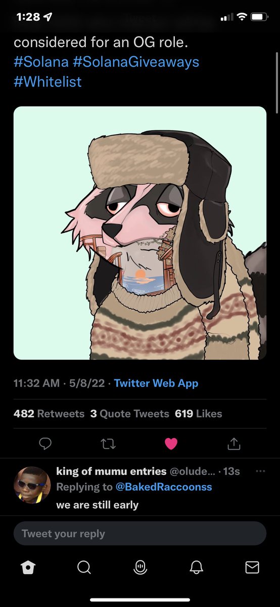 FearHick's tweet photo. @BakedRaccoonss LFG https://t.co/NEX6ZXV2GY