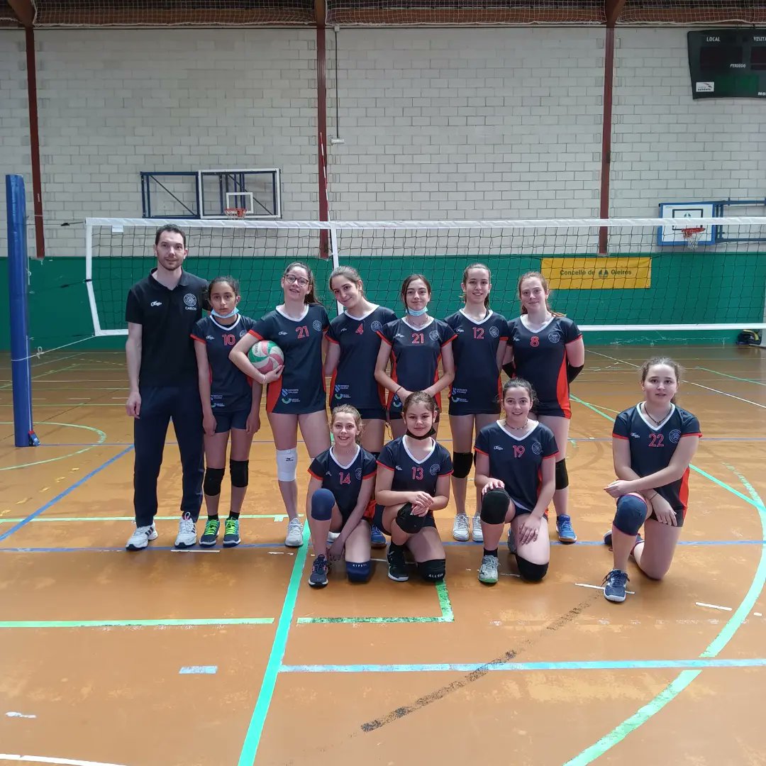 vboleiros's tweet photo. E as nosas alevíns quedaron 5°.
Nun gran encontro. Parabens rapazas!!!!💪🏐 https://t.co/kVnV1mMvII