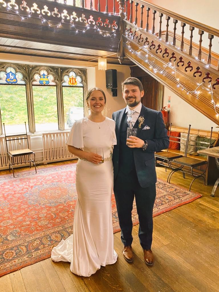 AnnieMac92's tweet photo. Married my best friend.  @r_crapnell #SimplyTheBest https://t.co/jGPPo79NbF