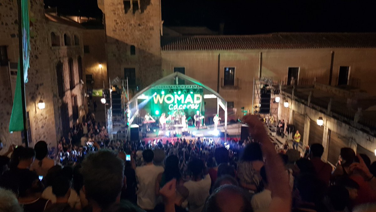 CarlosLuEg's tweet photo. WOMAD: World of Music, Arts and Dance. @WOMAD_Caceres https://t.co/pR1s9EoJ7u