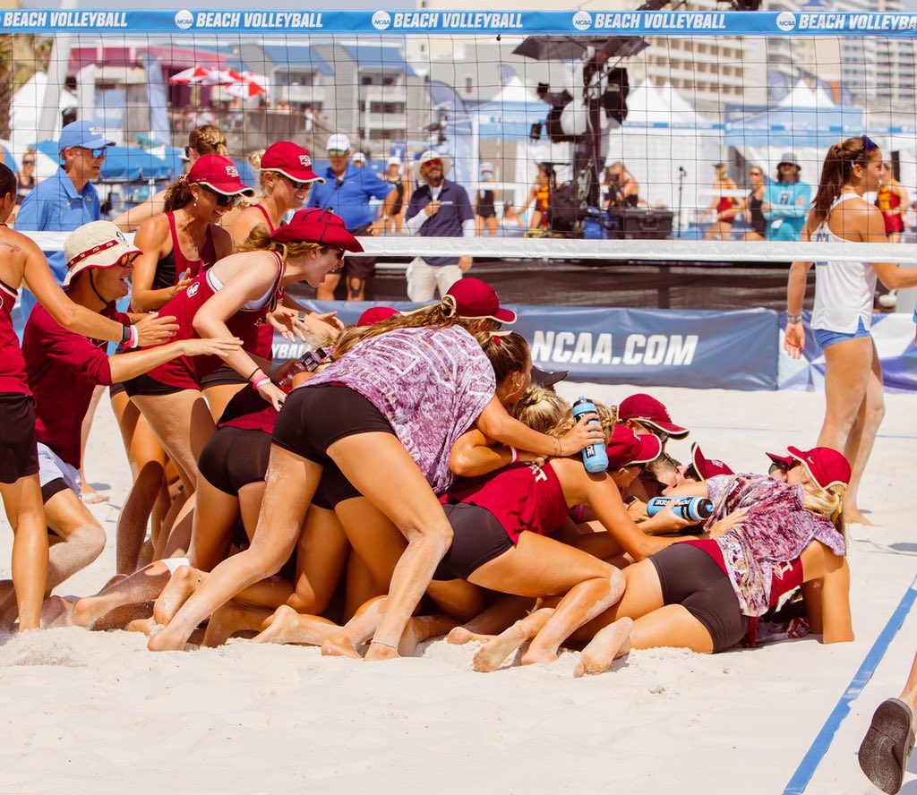 FSU Beach Volleyball tweet media
