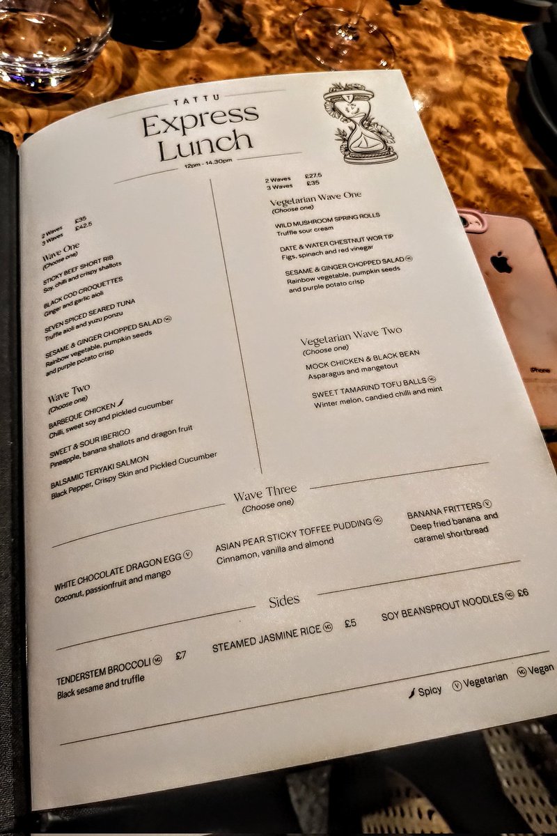 SKCwitter's tweet photo. I was kindly #invited to @TattuRestaurant #Birmingham to try out their #ExpressLunch this week, so here's an extra dose of #BrumHour #Foodie #FoodPorn ...the #StickyShortRib starter is a #MustOrder! ๐คค
Thank you @BhamPAforum ๐ค
#BusinessLunch @BrumHour @visit_bham https://t.co/CMIxGQbQZ7