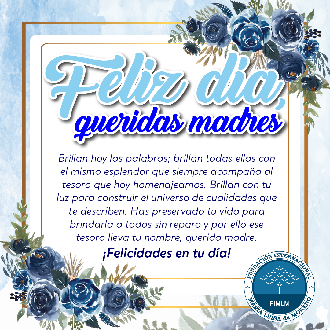 FIMLM's tweet photo. ¡Feliz día, queridas madres! 🤍 #MothersDay https://t.co/LkGDifhYHs