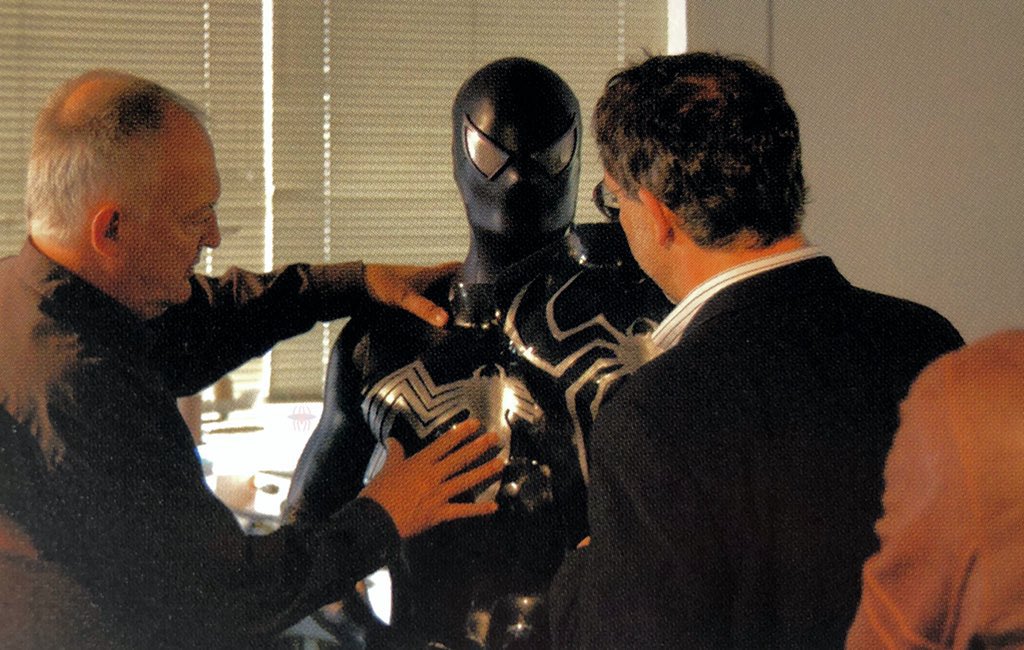 Symbiotized's tweet photo. Spider-Man 3 (2007) unused suit https://t.co/Yq3khqXpa9