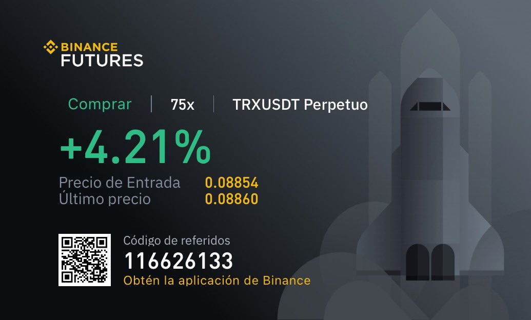 jajdfbf's tweet photo. #41
Abriendo un nuevo largo en $TRX https://t.co/T6s8hwTchO