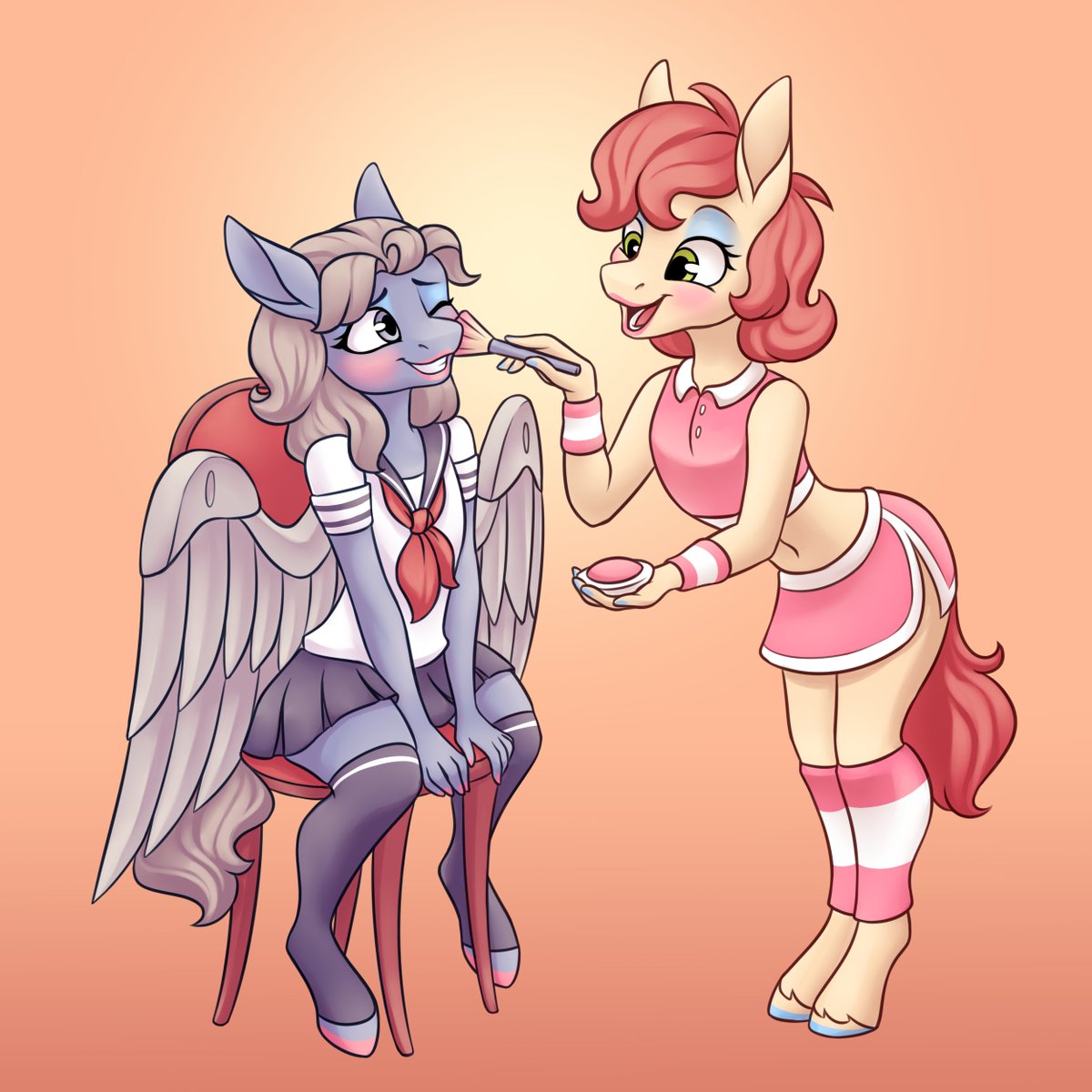 anvalina's tweet photo. A bunch of commissions to the pegasus boi from @Koonerification and his friends ❤️❤️❤️ https://t.co/sQv3yeoOFb