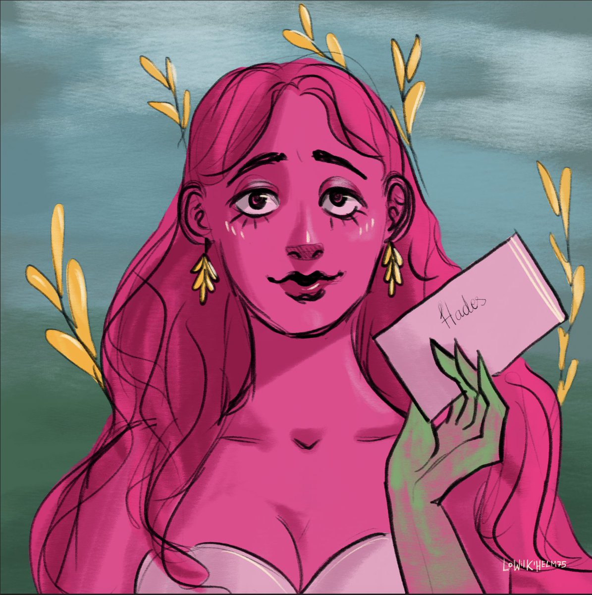 Judita_Berry's tweet photo. "I wrote for... him"
Her fleeting hope
Persephone by @used_bandaid
#loreolympus #loreolympusfanart #Persephone #episode193 #webtoon @webtoonofficial https://t.co/4R6OILiV8b