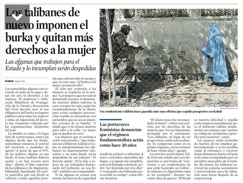 No soporto noticias como esta. No entiendo que se permita este trato a una mujer, en Afganistán no me verán #burkamutila #maldadhumana