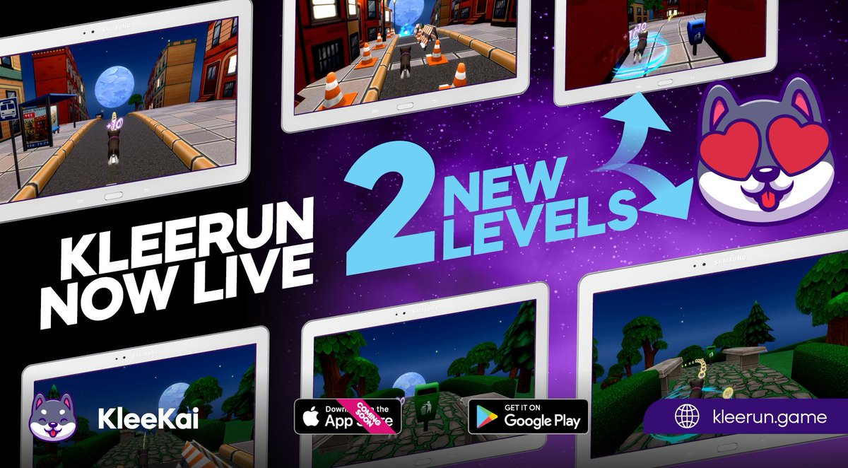KleeKaiETH's tweet photo. 🤯🤯🤯

✅ PC version now LIVE
✅ Android version now LIVE 

#PlayToEarn #KleeRun #LetsGo! https://t.co/jCxgIQ2RpL